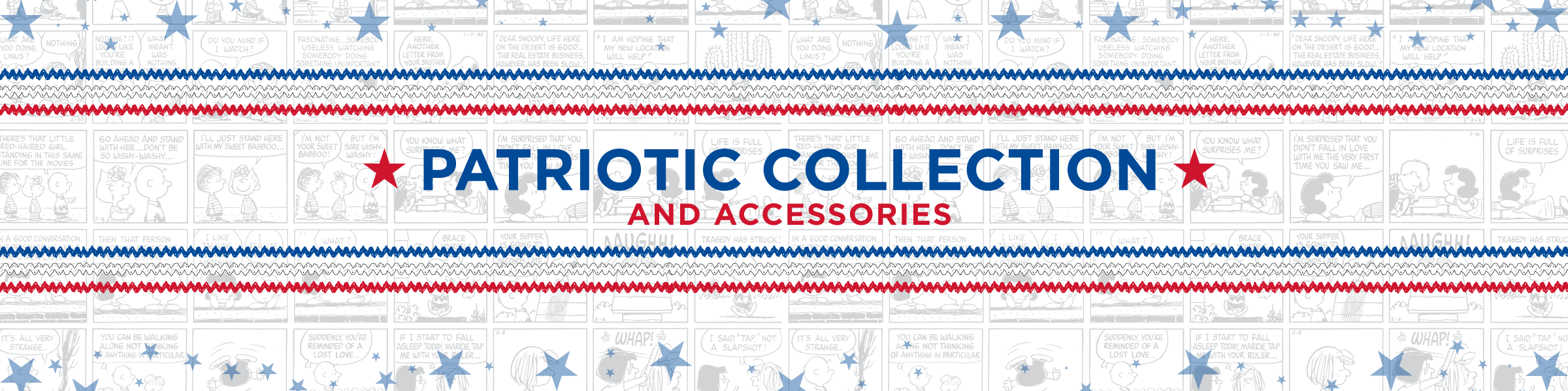 🇺🇸 PEANUTS Patriotic Needlepoint Collection | © Peanuts