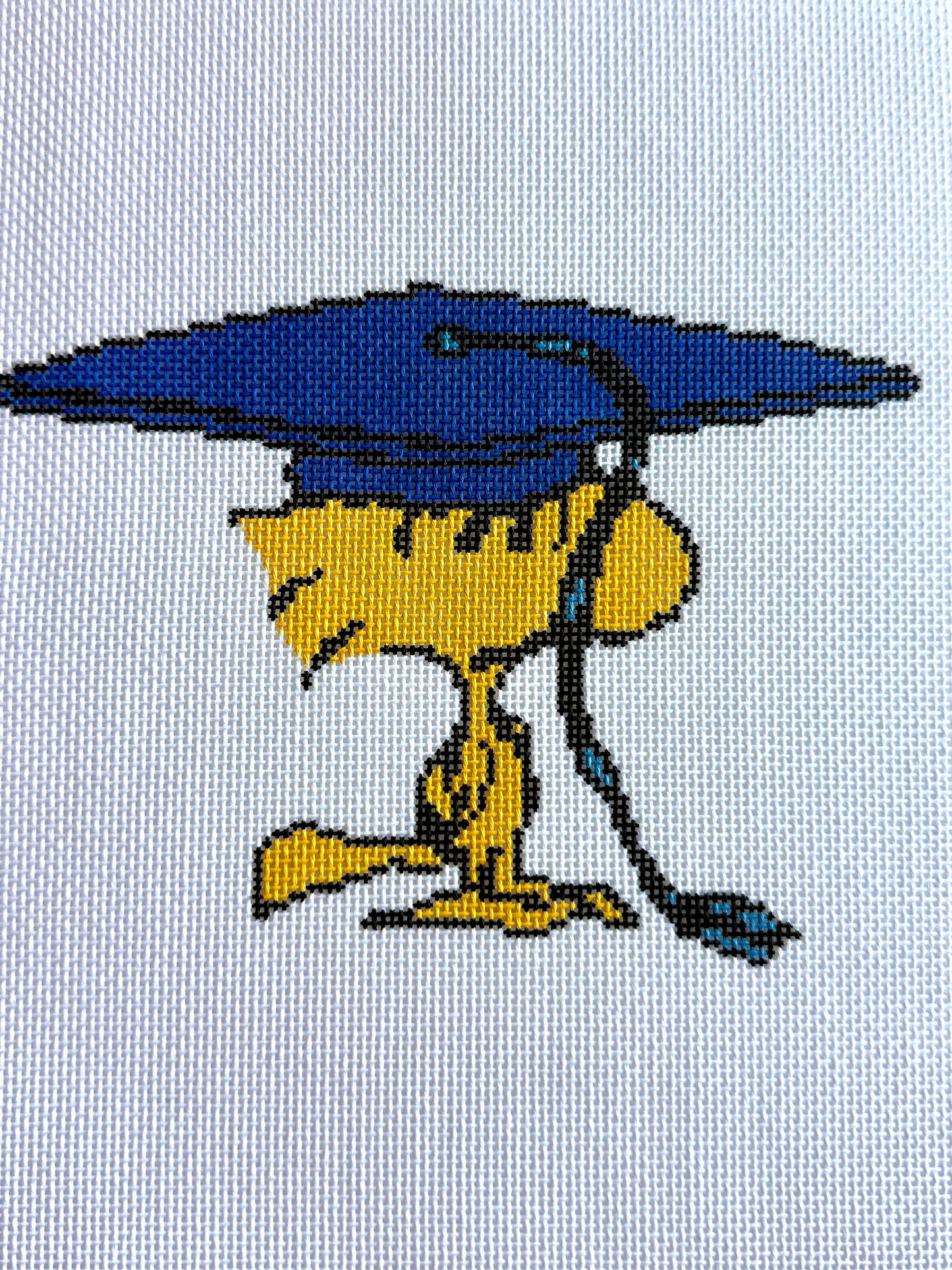 PNTS-GRAD04 - Woodstock Graduation Pose Canvas