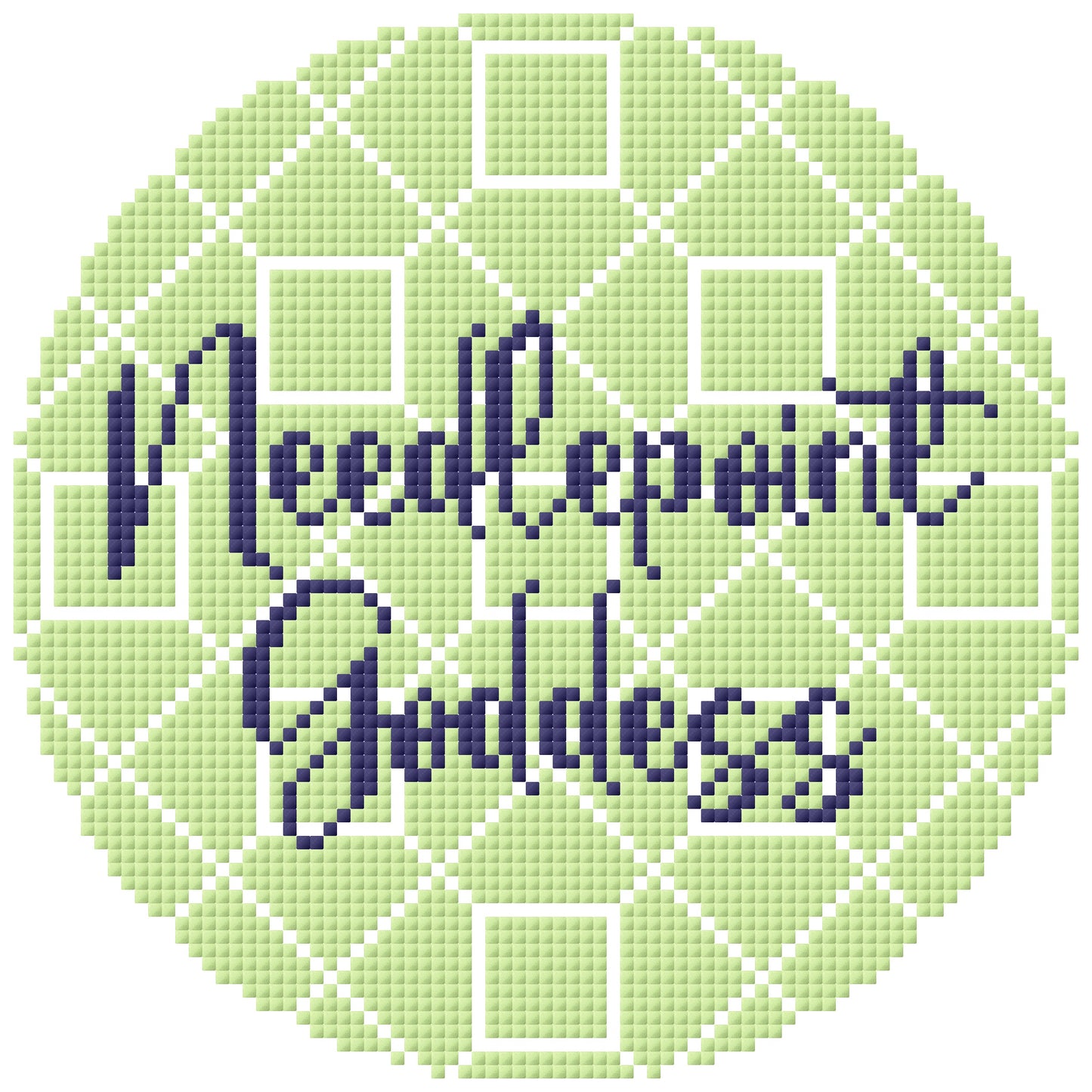 APBR17 - "Needlepoint Goddess" Canvas