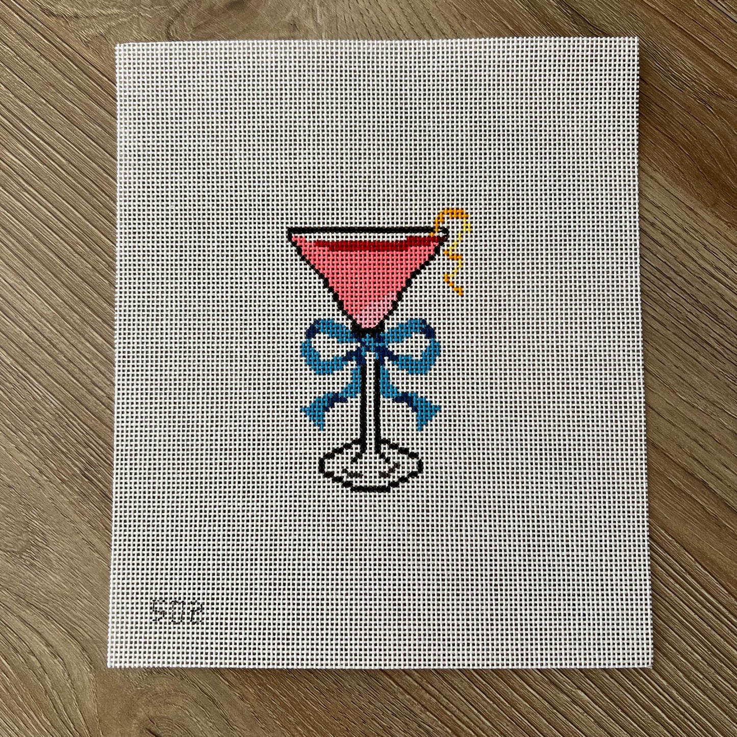 ND502 - Cocktails- Cosmopolitan with Blue Bow