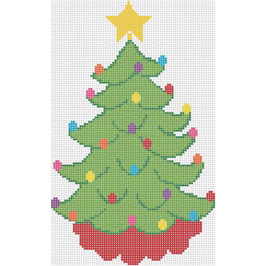KI25 - Vintage Ceramic Tree - Green
