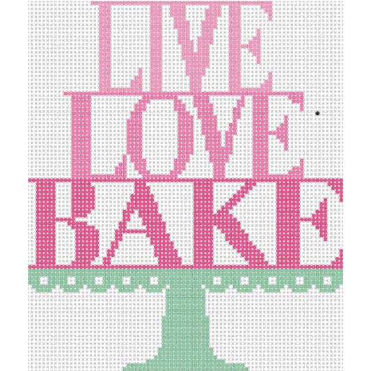 KI57-13 - Live Love Bake - 13 Mesh