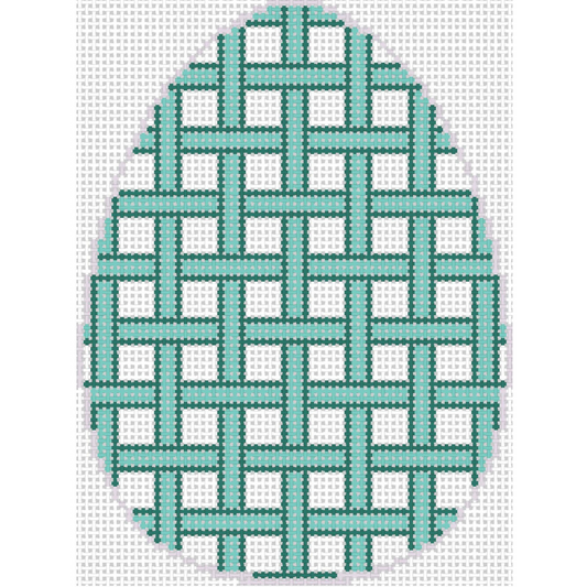 KIE9 - Egg - Green Lattice