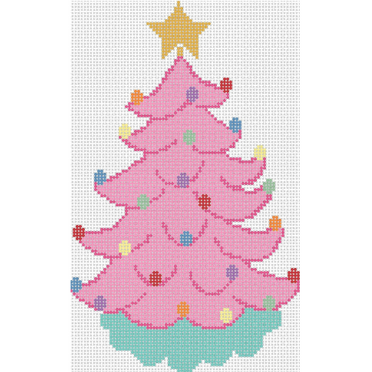 K355 - Vintage Ceramic Tree - Pink