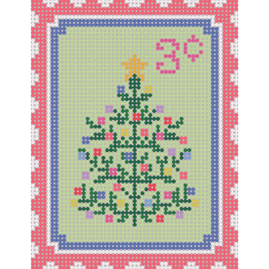 NDK318 - Holiday Stamps - Tree