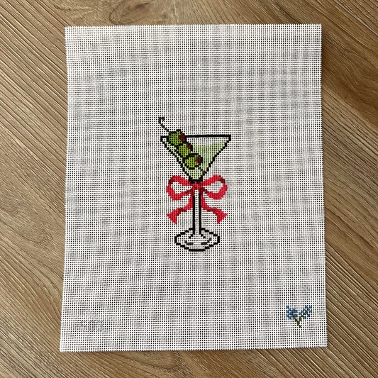 ND503 - Cocktails- Dirty Martini with Red Bow