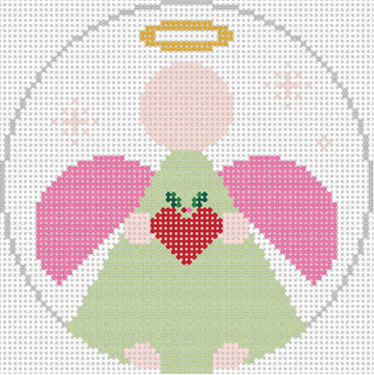 K332B - Abstract Angel Ornament