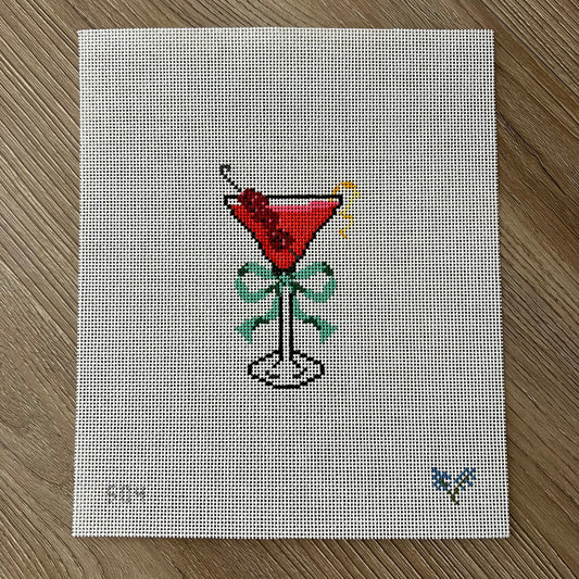 ND504 - Cocktails - Raspberry Lemon Drop with Green Bow