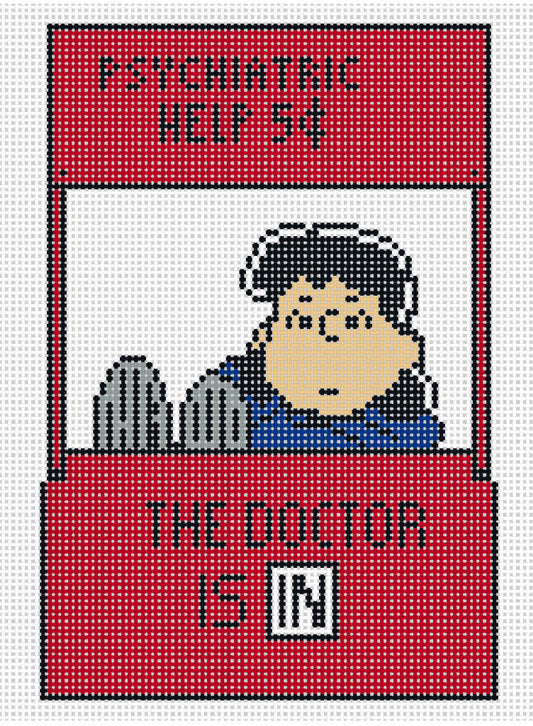 PEANUTS - Lucy - The Dr. is In Canvas