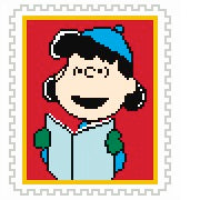 PEANUTS - Stamp Caroler - Lucy