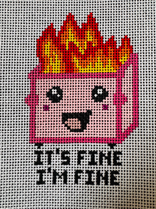 Pink Dumpster Fire - It's Fine I'm Fine