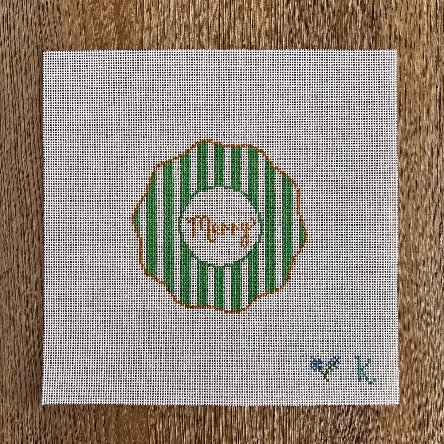 NDK221 - Holiday Stripes - Merry