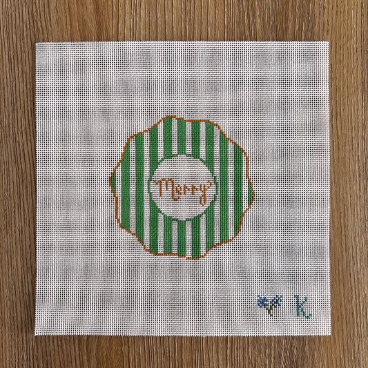 NDK221 - Holiday Stripes - Merry