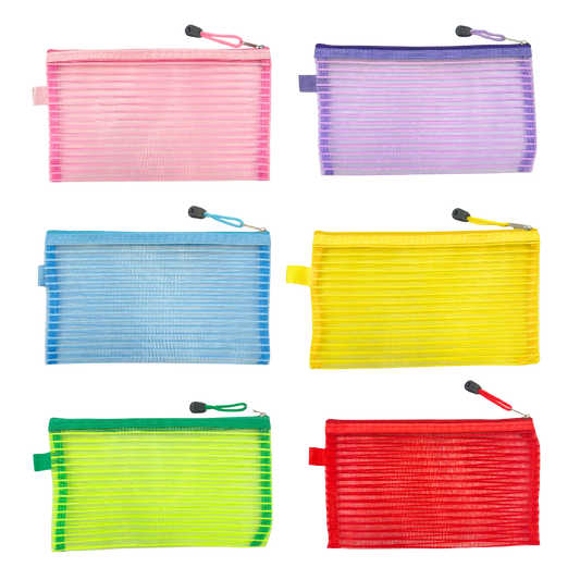 Mesh Zipper Project Bag - Small