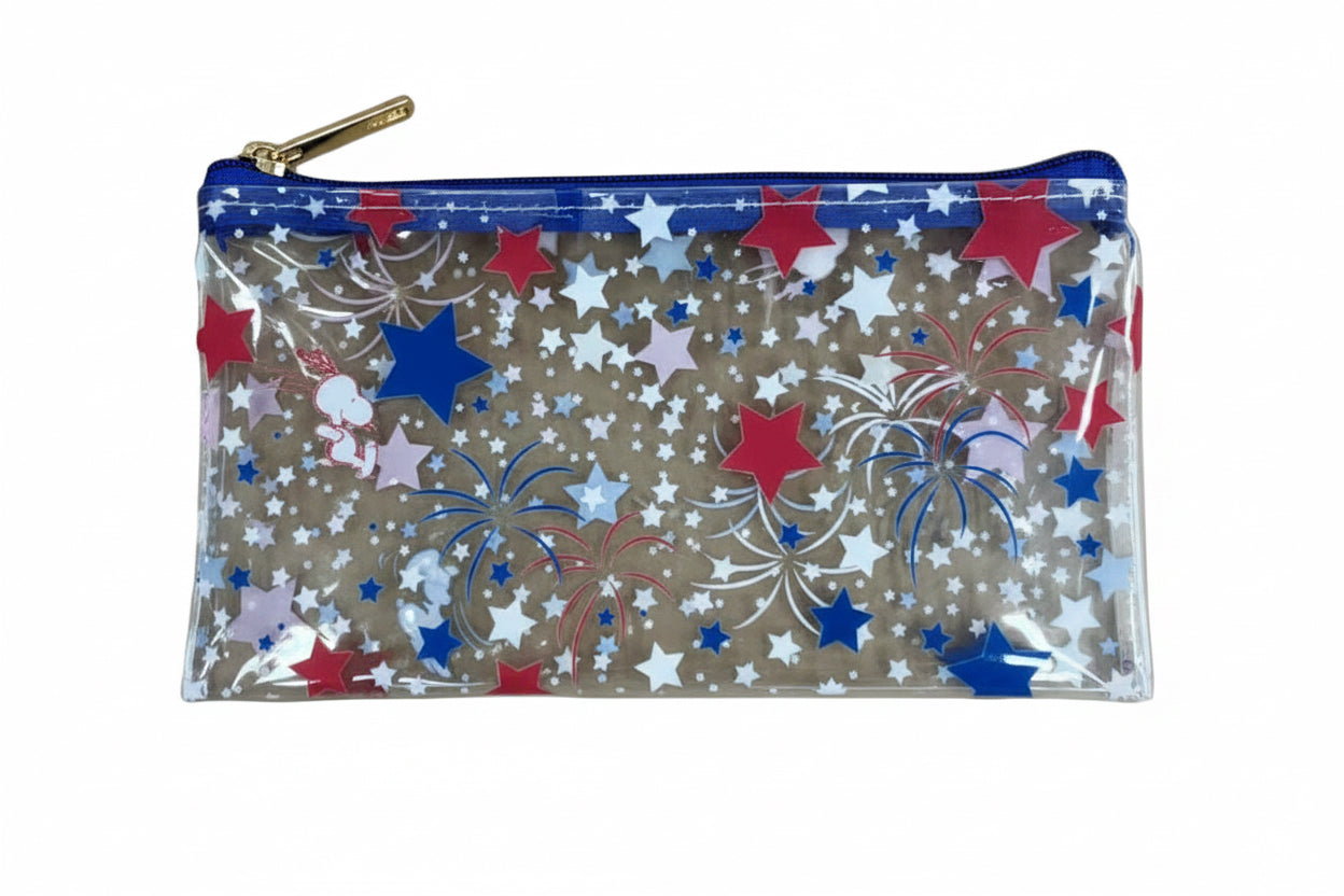 Peanuts patriotic accessories pouch