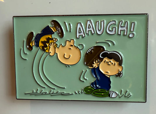 PEANUTS - AARGH Enamel Needleminder