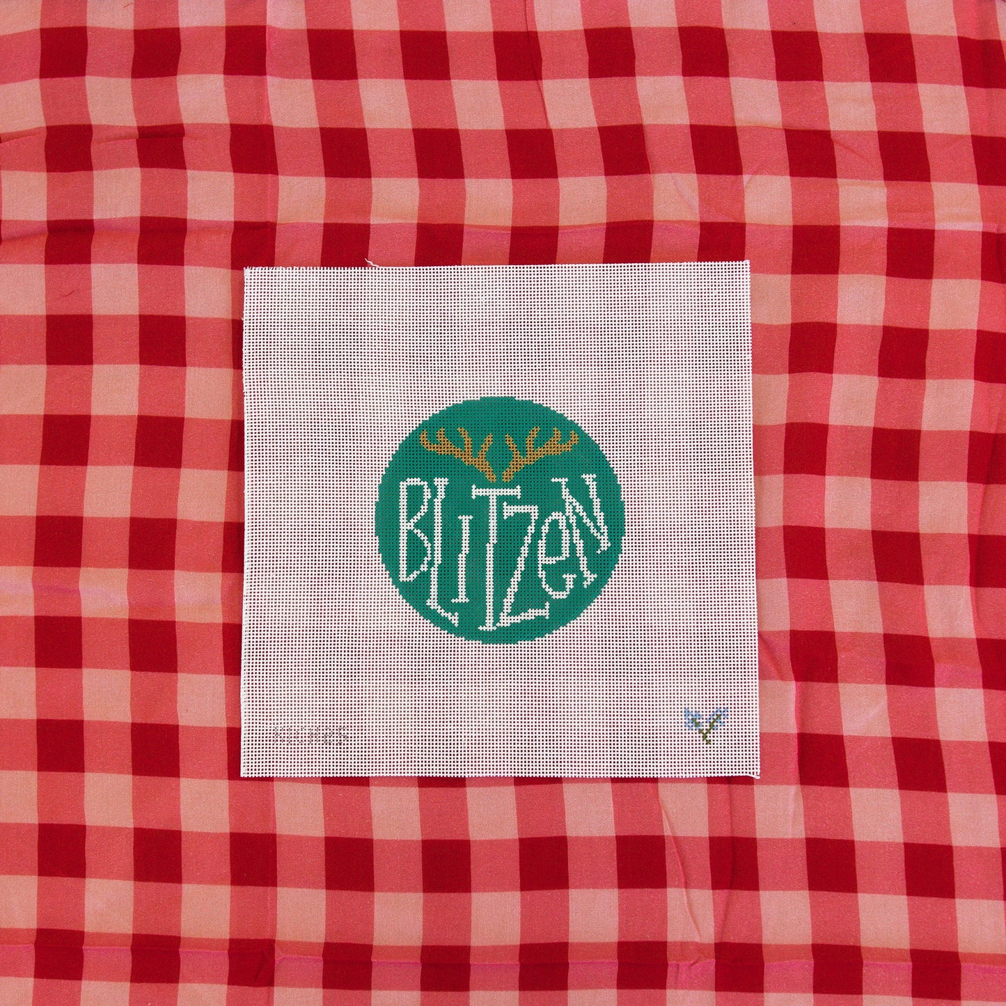 KICH25 - Reindeer - Blitzen-Pink/Teal