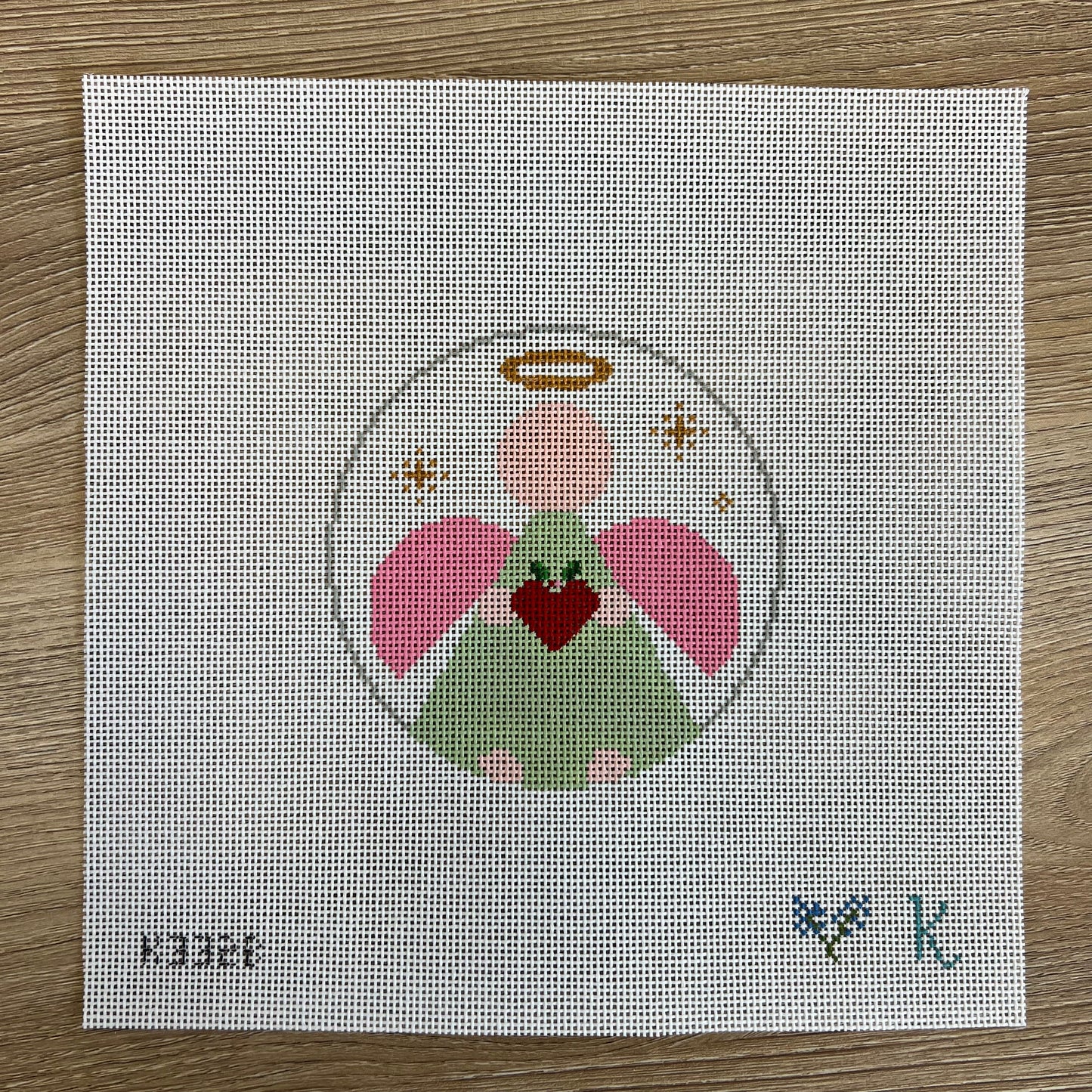 K332B - Abstract Angel Ornament
