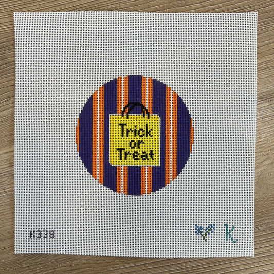 K338 - Halloween Round- Trick or Treat Bag