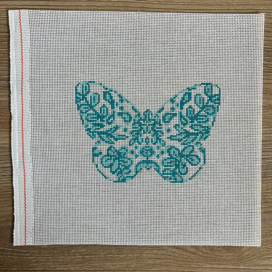 K373  Chinoiserie Butterfly - Teal