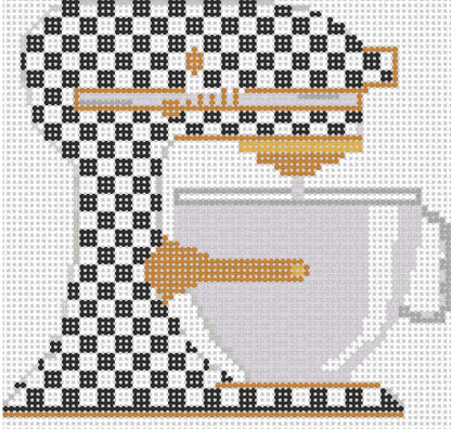 KIM1 - Mixer - Black & White Check