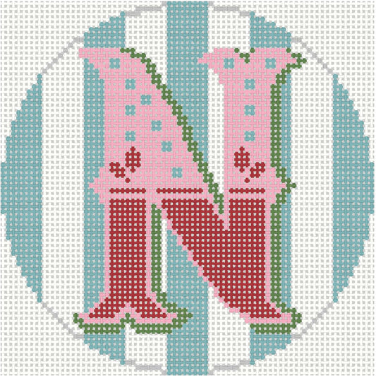 NOEL ornament - "N"