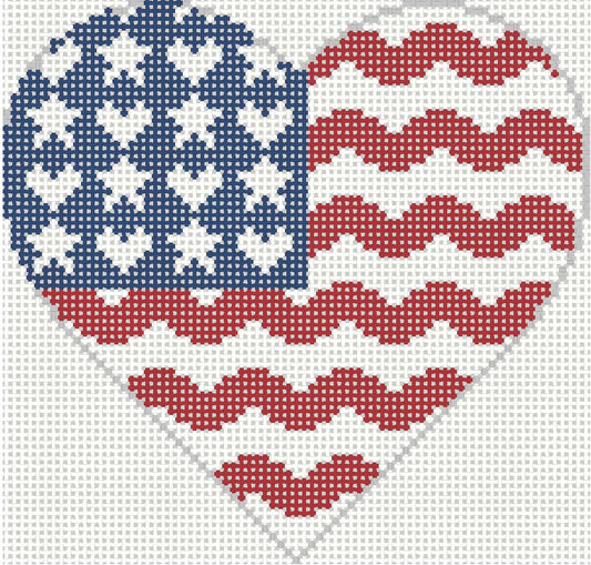 K324 - Patriotic Heart