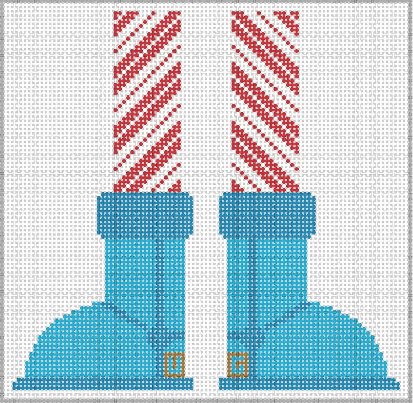 KI40 - Elf in Boots - Blue