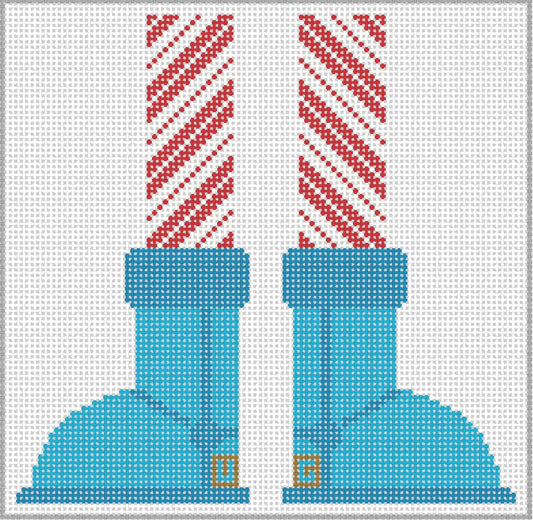 KI40 - Elf in Boots - Blue