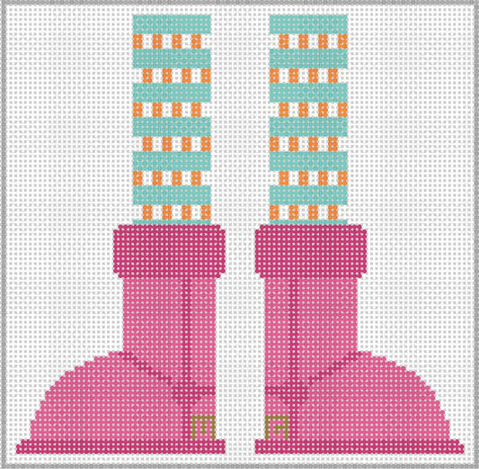 KI41 - Elf in Boots - Pink