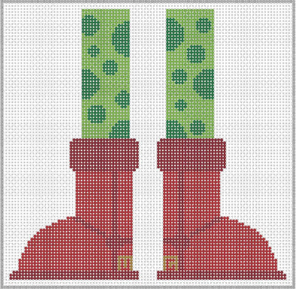 KI43 - Elf in Boots - Red
