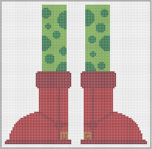KI43 - Elf in Boots - Red