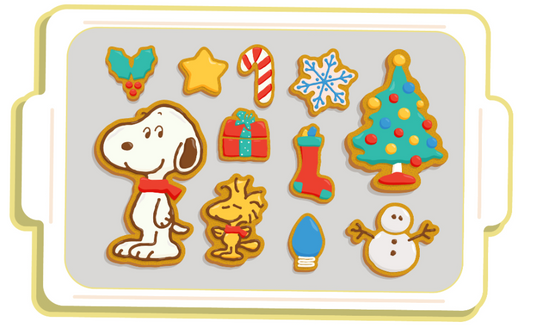 ✨ COMING SOON ✨  PEANUTS Gingerbread Cookie Tray Needleminder