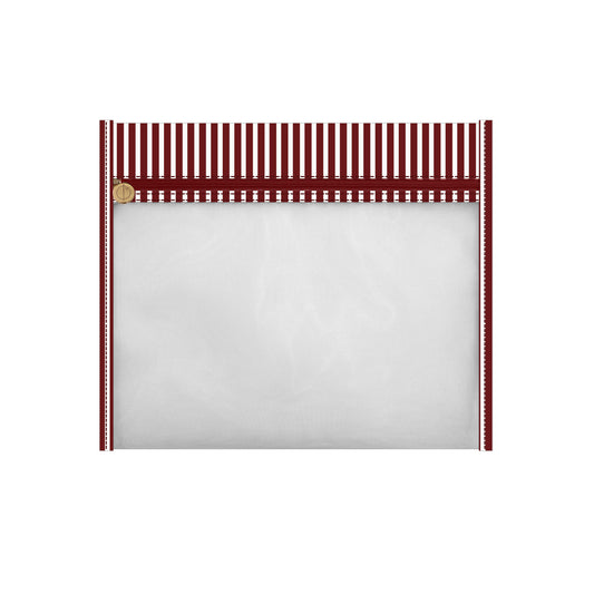 Burgundy Stripe
