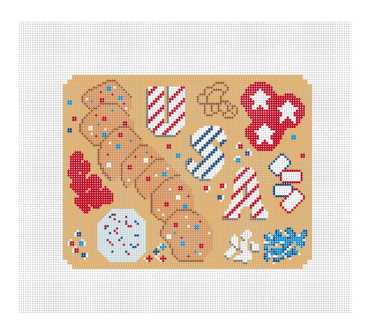 Charcuterie Board - Patriotic - 509