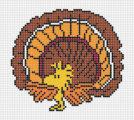 PEANUTS Thanksgiving - Woodstock as Turkey Canvas