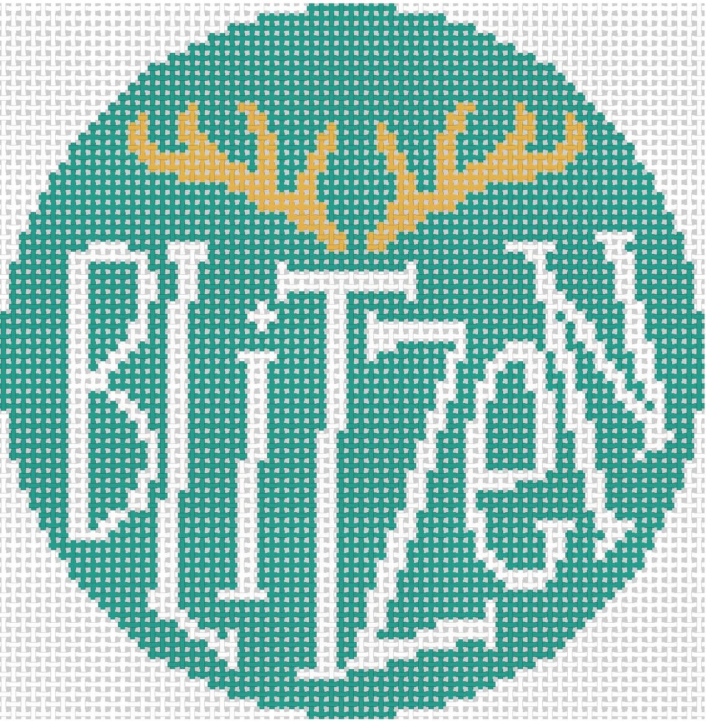 KICH25 - Reindeer - Blitzen-Pink/Teal