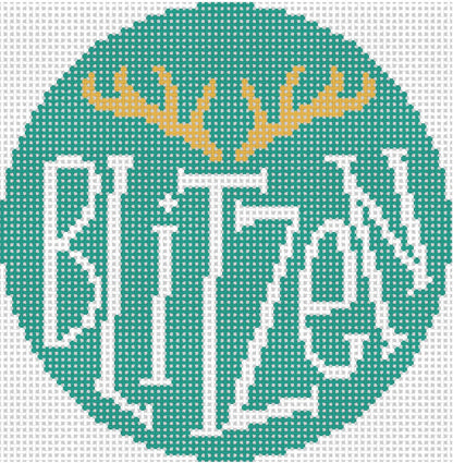 KICH25 - Reindeer - Blitzen-Pink/Teal