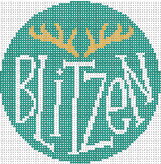 KICH25 - Reindeer - Blitzen-Pink/Teal