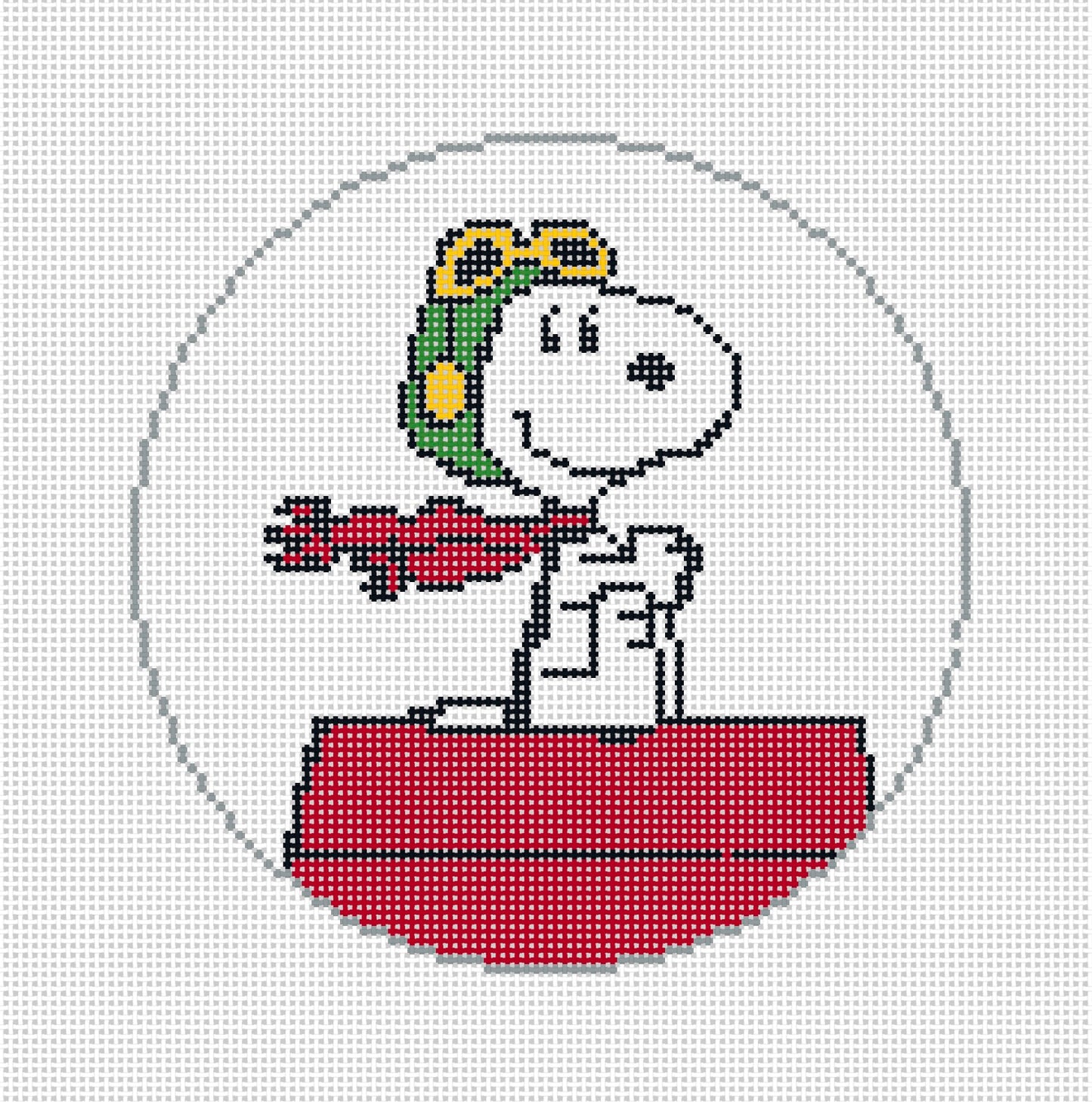 PNTS-FA01 - Snoopy Flying Ace 5" Round