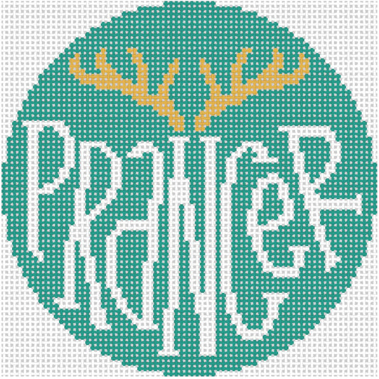 KICH20 - Reindeer - Prancer-Pink/Teal