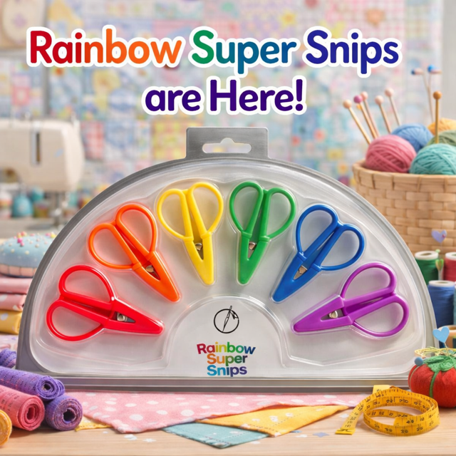 Rainbow Super Snip Scissors
