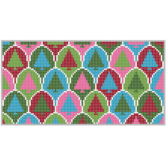 KI2509 - Scallop Tree Clutch - 13 Mesh